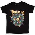 Trivium Dragon Circle Pit Black L Košulja