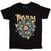 Tricou Trivium Dragon Circle Pit Black XL Tricou