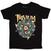 T-särk Trivium Dragon Circle Pit Black 2XL T-särk