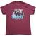 T-shirt Slipknot Goat Logo Demon (Back Print) Maroon Red 2XL T-shirt