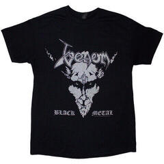 T-shirt Venom Black Metal (Back Print) Black XL T-shirt