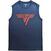 T-Shirt Van Halen Classic Red Logo Denim Blue 2XL T-Shirt