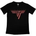 Van Halen Classic Red Logo Black L Damen T-Shirt