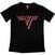 Skjorte Van Halen Classic Red Logo Black XL Dame Skjorte
