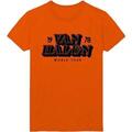 Van Halen World Tour '78 Orange L Skjorte