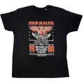 Van Halen Invasion Tour '80 Black M T-särk
