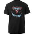 Van Halen 1980 Tour Black L T-Shirt