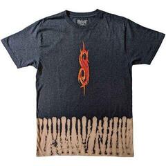 T-Shirt Slipknot The End, So Far Tribal S Bleach (Back Print & Wash Collection) Black L T-Shirt