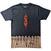 T-Shirt Slipknot The End, So Far Tribal S Bleach (Back Print & Wash Collection) Black L T-Shirt