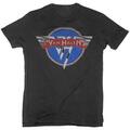 Van Halen Chrome Logo Black M Majica