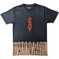 Slipknot The End, So Far Tribal S Bleach (Back Print & Wash Collection) Black XL T-Shirt