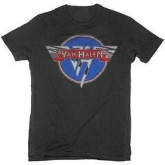 T-särk Van Halen Chrome Logo Black 2XL T-särk