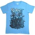 Slipknot The End, So Far Band (Back Print) Blue M T-Shirt