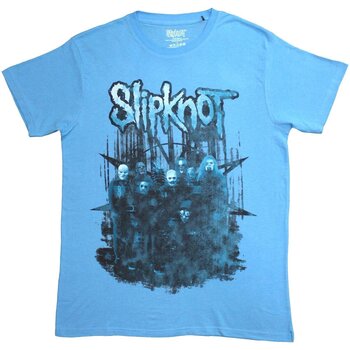 T-shirt Slipknot The End, So Far Band (Back Print) Blue L T-shirt - 1