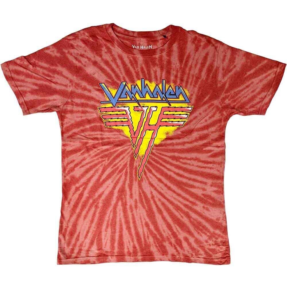 T-shirt Van Halen Jagged Logo (Wash Collection) Red 2XL T-shirt