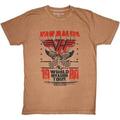 Van Halen World Invasion (Distressed) Pink S T-särk