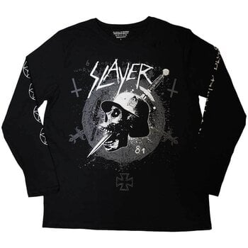 Košulja Slayer Dagger Skull (Sleeve Print) Black M Košulja - 1