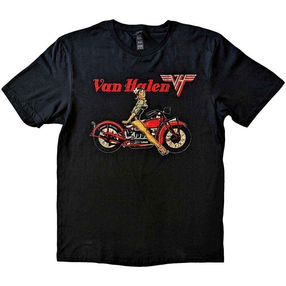 T-särk Van Halen Pin-up Motorcycle Black M T-särk