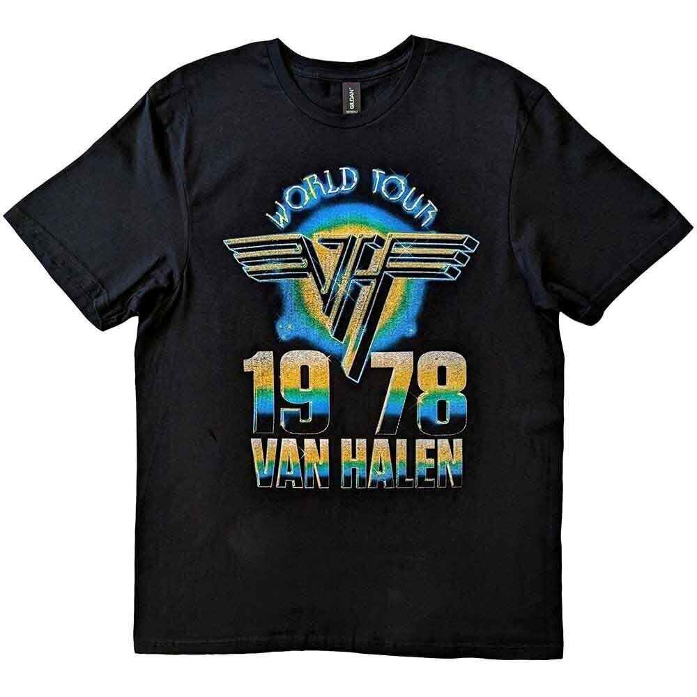 Košulja Van Halen World Tour '78 1 Black S Košulja