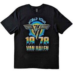 Camiseta de manga corta Van Halen World Tour '78 1