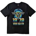Van Halen World Tour '78 1 Black XL T-Shirt