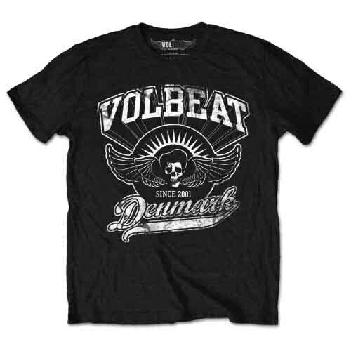Tričko Volbeat Rise from Denmark Black XL Tričko
