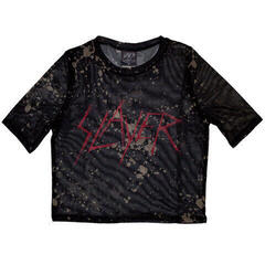 Tricou Slayer Scratchy Logo (Mesh) Black XS Damă Tricou