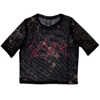 Tricou Slayer Scratchy Logo (Mesh) Black M Damă Tricou - 1
