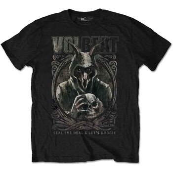 T-Shirt Volbeat Goat with Skull Black L T-Shirt - 1