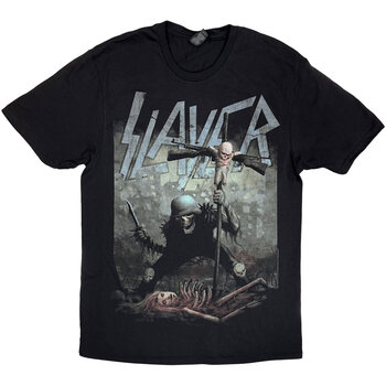 T-Shirt Slayer Soldier Cross Black L T-Shirt - 1