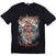 Košulja Slayer World Painted Blood Skull Black 2XL Košulja
