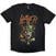 T-Shirt Slayer Soldier Cross V.2 Black 2XL T-Shirt