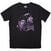 Skjorte Willie Nelson Purple Graphic (Stone Wash) Black XL Skjorte