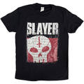 Slayer Undisputed Attitude Skull Black L Camiseta de manga corta