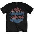 Willie Nelson Americana Black XL T-Shirt