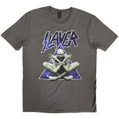 T-shirt Slayer Triangle Demon Charcoal Grey XL T-shirt