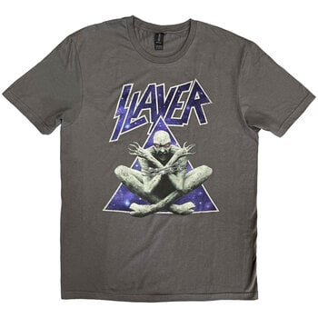 T-shirt Slayer Triangle Demon Charcoal Grey XL T-shirt - 1