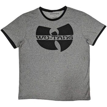 Shirt Wu-Tang Clan Logo (Ringer) Grey M Shirt - 1