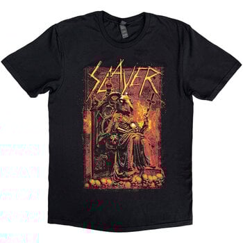 Tricou Slayer Goat Skull Black M Tricou - 1