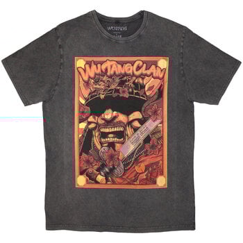 T-shirt Wu-Tang Clan Amsterdam '23 (Stone Wash) Charcoal Grey XL T-shirt - 1