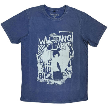 Tričko Wu-Tang Clan Graffiti (Stone Wash) Denim Blue L Tričko - 1