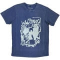 Wu-Tang Clan Graffiti (Stone Wash) Denim Blue XL T-Shirt