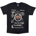 Slayer Haunting 84 Flier Black M Camiseta de manga corta