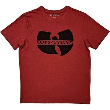 Camiseta de manga corta Wu-Tang Clan Logo Rojo M Camiseta de manga corta - 1