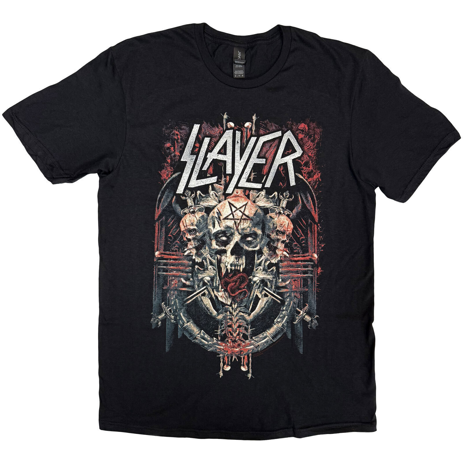 T-Shirt Slayer Demonic Admat Black 2XL T-Shirt