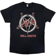 T-shirt Slayer Hell Awaits Tour (Back Print) Black M T-shirt