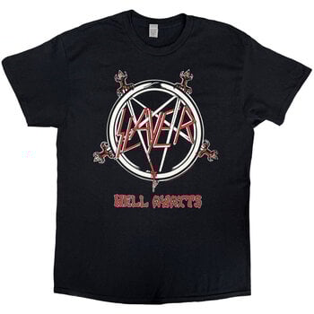 T-shirt Slayer Hell Awaits Tour (Back Print) Black XL T-shirt - 1