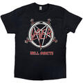 Slayer Hell Awaits Tour (Back Print) T-shirt à manches courtes Black 2XL