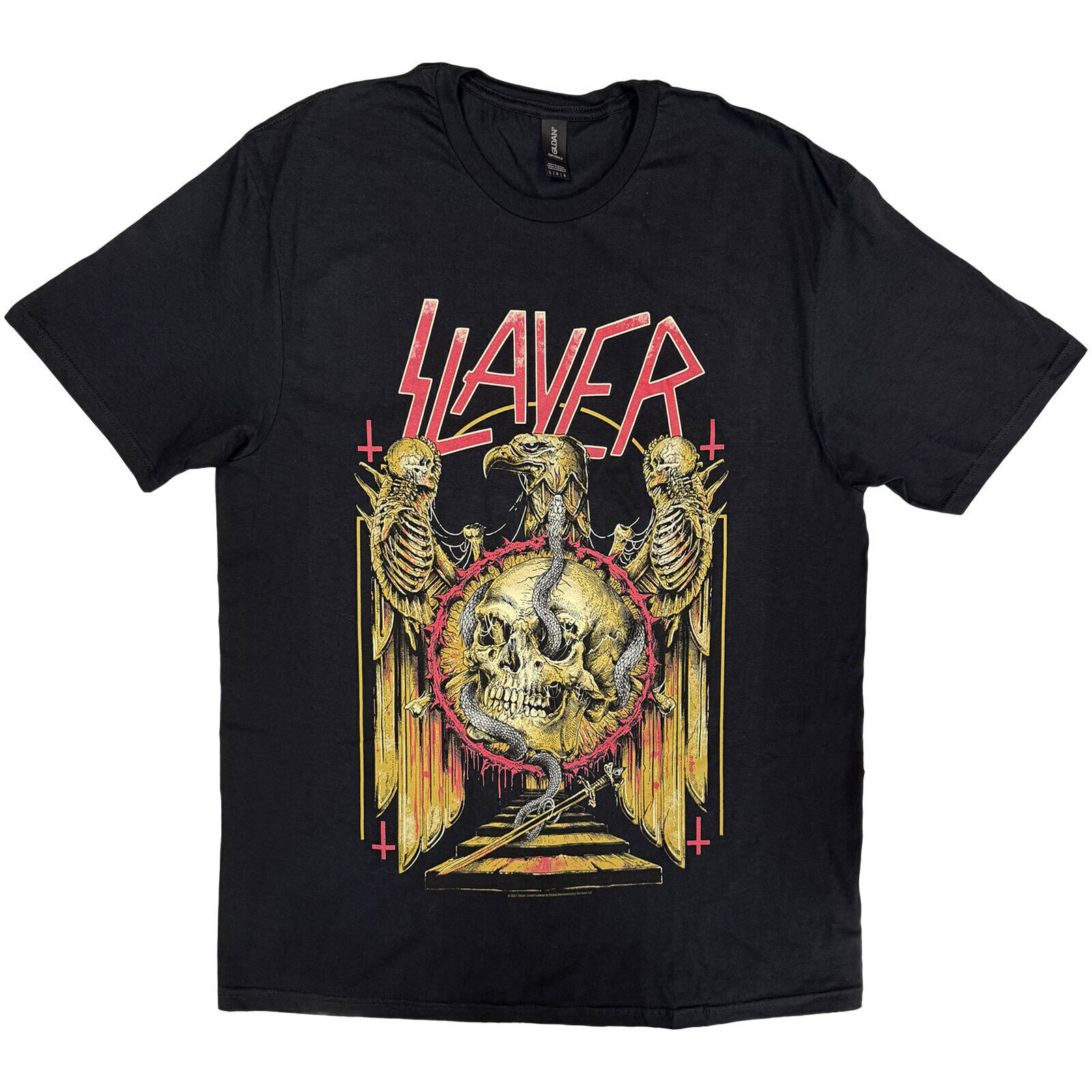 T-shirt Slayer Eagle & Serpent Black L T-shirt