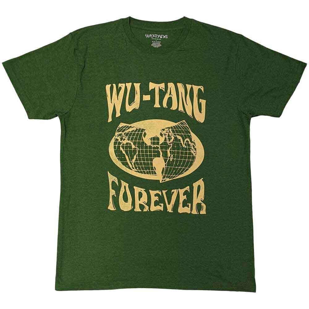 T-Shirt Wu-Tang Clan Forever Green M T-Shirt